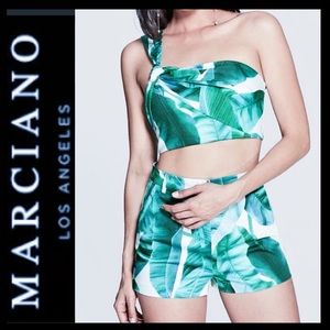 NWT Marciano High Waist Tahitian Shorts